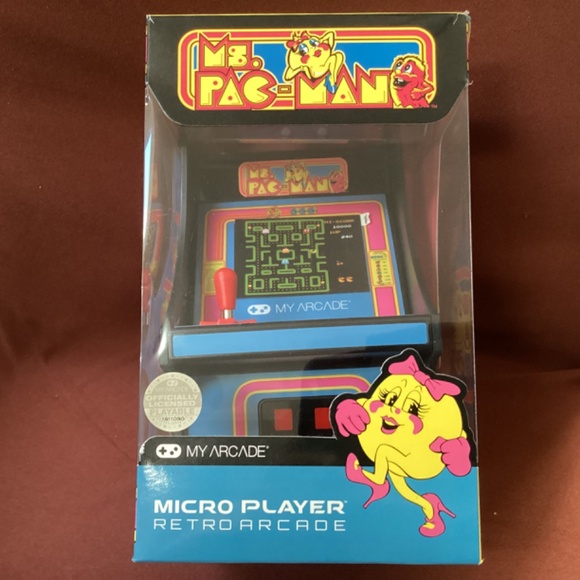 Ms. Pac-Man Micro Player Retro Arcade New in Box - Picture 6 of 7